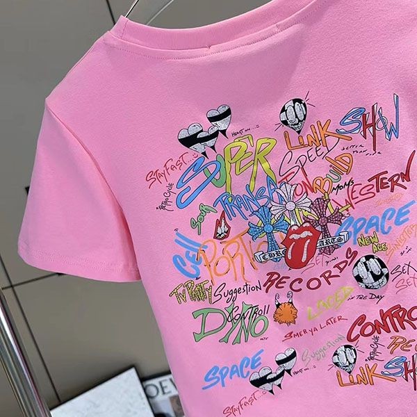 ☆超人気☆クロムハーツ グラフィックプリント Tシャツ 偽物 Kux07136